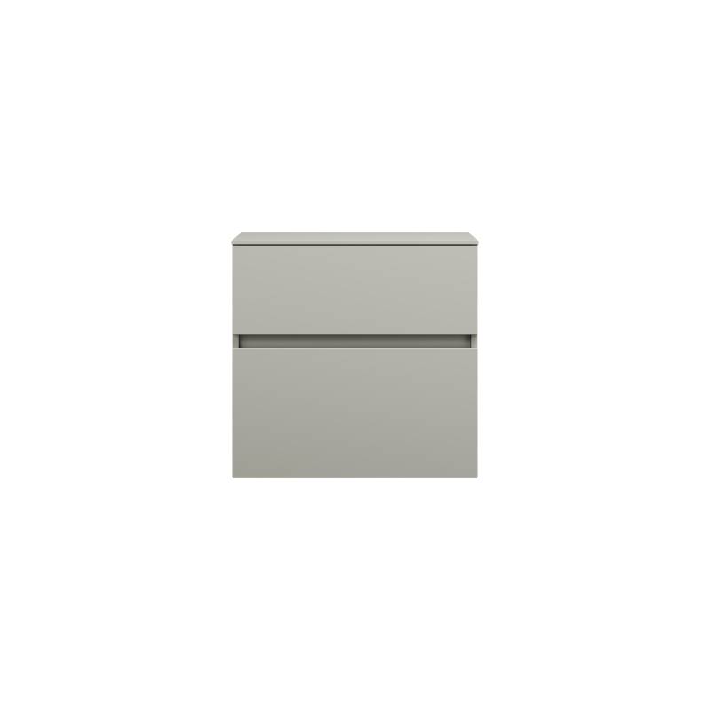 burgbad Lin20 Unterschrank, 2 Auszüge, 600x407x580mm, USIT060F5352 von burgbad