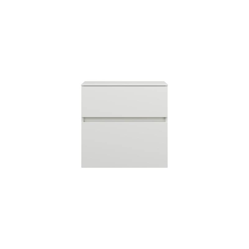 burgbad Lin20 Unterschrank, 2 Auszüge, 600x407x580mm, USIT060F5351 von burgbad