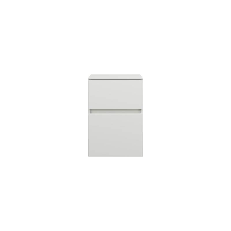 burgbad Lin20 Unterschrank, 2 Auszüge, 400x487x580mm, USIS040F5363 von burgbad