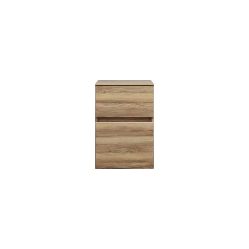 burgbad Lin20 Unterschrank, 2 Auszüge, 400x487x580mm, USIS040F5357 von burgbad