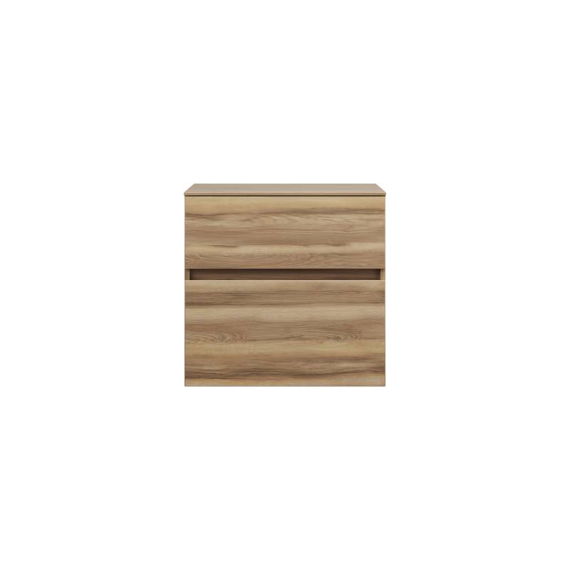 burgbad Lin20 Unterschrank, 2 Auszüge, 600x487x580mm, USIS060F5357 von burgbad