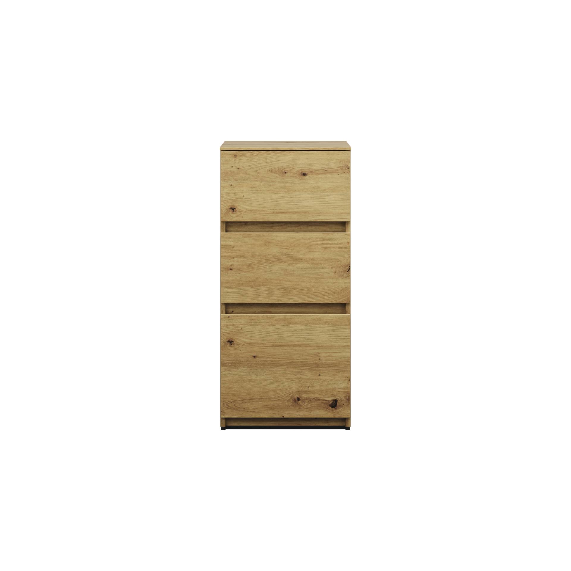 burgbad Lin20 Unterschrank, 3 Auszüge, 400x357x870mm, USIX040F5353 von burgbad
