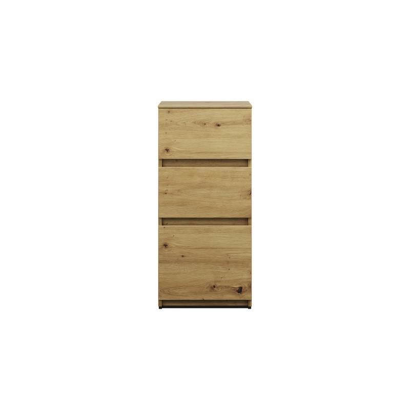 burgbad Lin20 Unterschrank, 3 Auszüge, 400x357x870mm, USIX040F5353 von burgbad