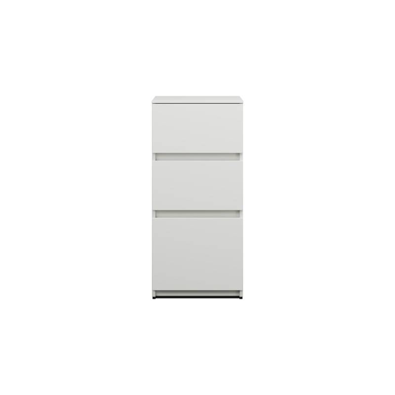 burgbad Lin20 Unterschrank, 3 Auszüge, 400x407x870mm, USIW040F5375 von burgbad