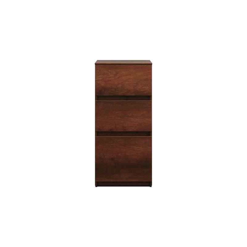 burgbad Lin20 Unterschrank, 3 Auszüge, 400x407x870mm, USIW040F5359 von burgbad