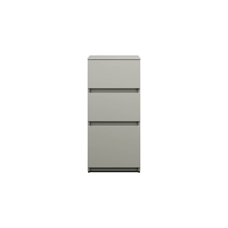 burgbad Lin20 Unterschrank, 3 Auszüge, 400x407x870mm, USIW040F5352 von burgbad