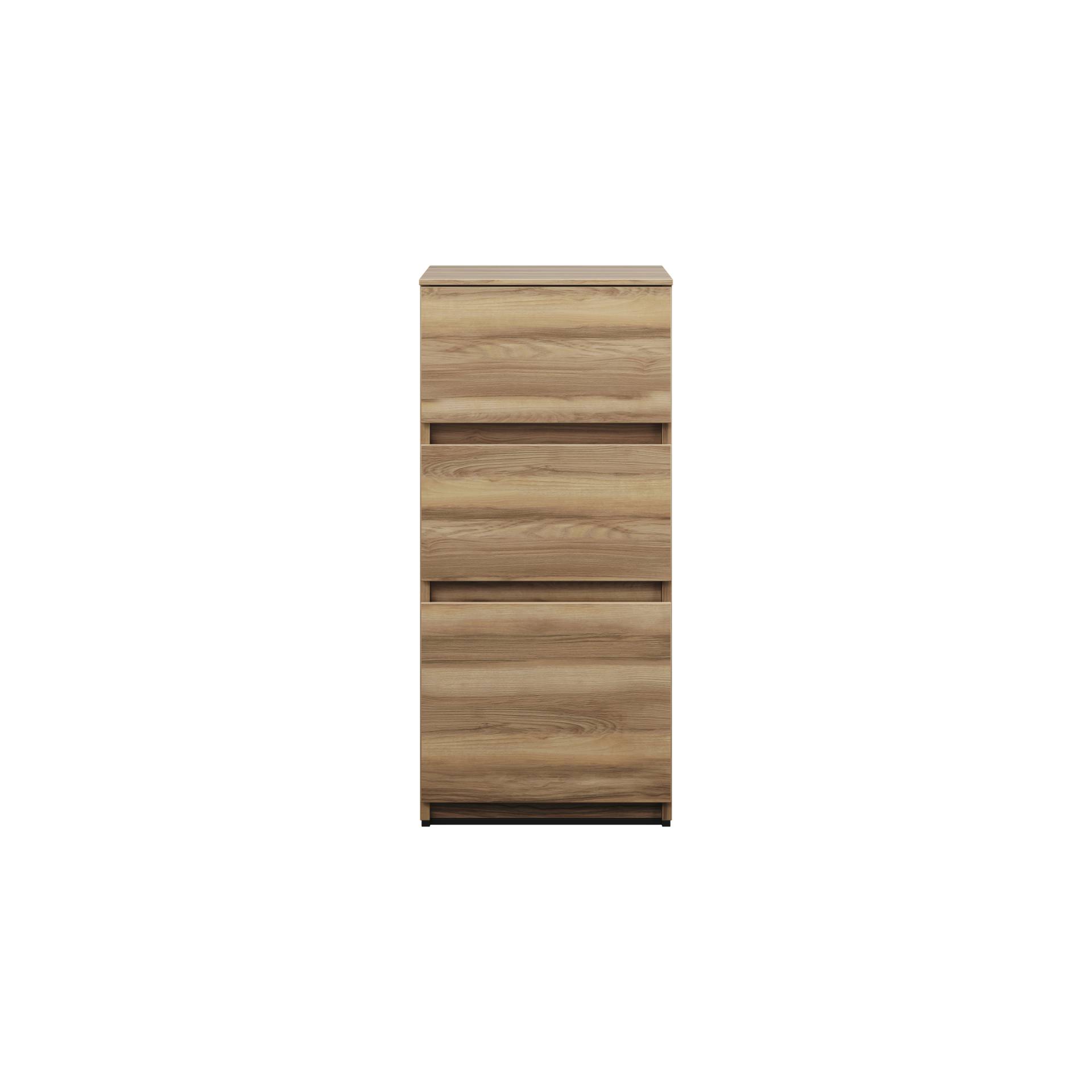 burgbad Lin20 Unterschrank, 3 Auszüge, 400x407x870mm, USIW040F5357 von burgbad