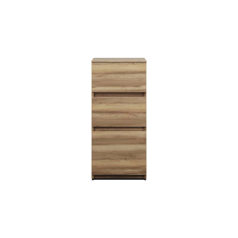 burgbad Lin20 Unterschrank, 3 Auszüge, 400x407x870mm, USIW040F5357 von burgbad