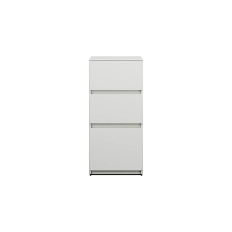 burgbad Lin20 Unterschrank, 3 Auszüge, 400x407x870mm, USIW040F5351 von burgbad