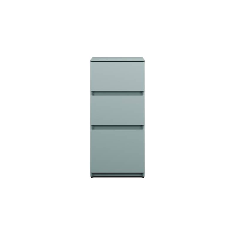 burgbad Lin20 Unterschrank, 3 Auszüge, 400x407x870mm, USIW040F5395 von burgbad