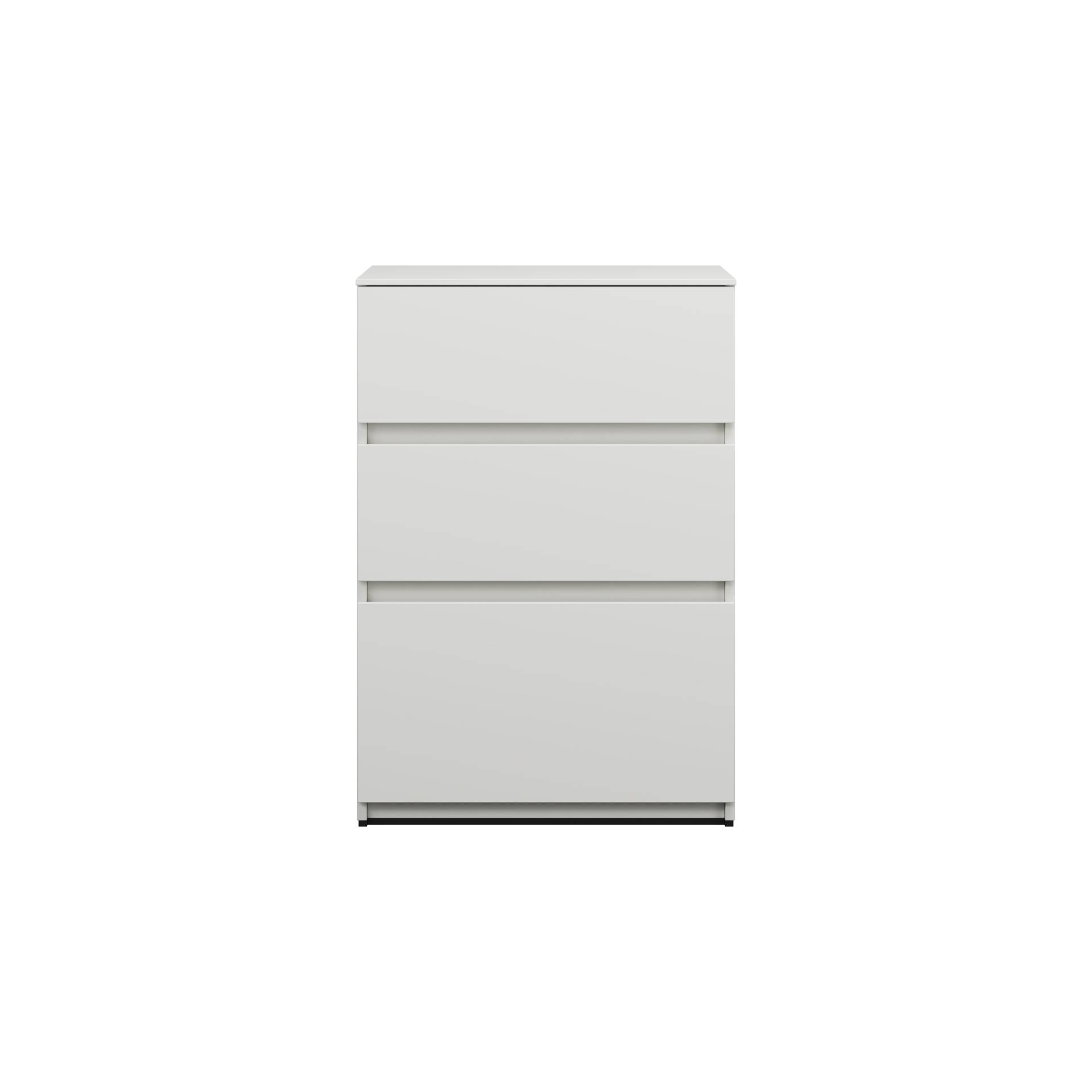 burgbad Lin20 Unterschrank, 3 Auszüge, 600x407x870mm, USIW060F5375 von burgbad