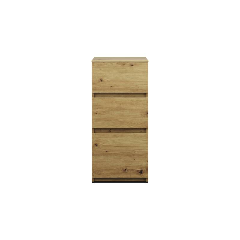 burgbad Lin20 Unterschrank, 3 Auszüge, 400x487x870mm, USIV040F5353 von burgbad
