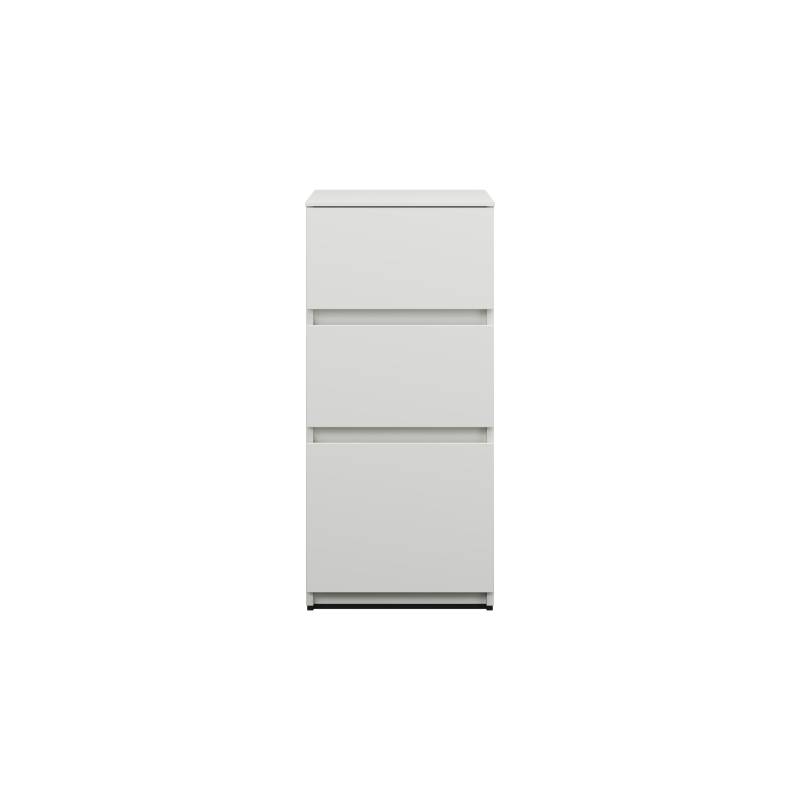 burgbad Lin20 Unterschrank, 3 Auszüge, 400x487x870mm, USIV040F5363 von burgbad