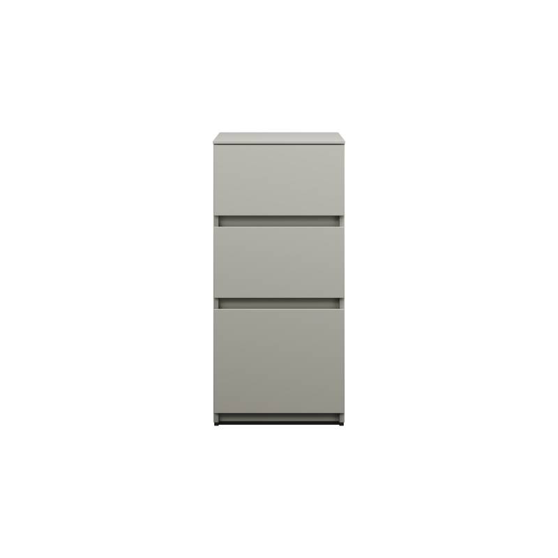 burgbad Lin20 Unterschrank, 3 Auszüge, 400x487x870mm, USIV040F5352 von burgbad