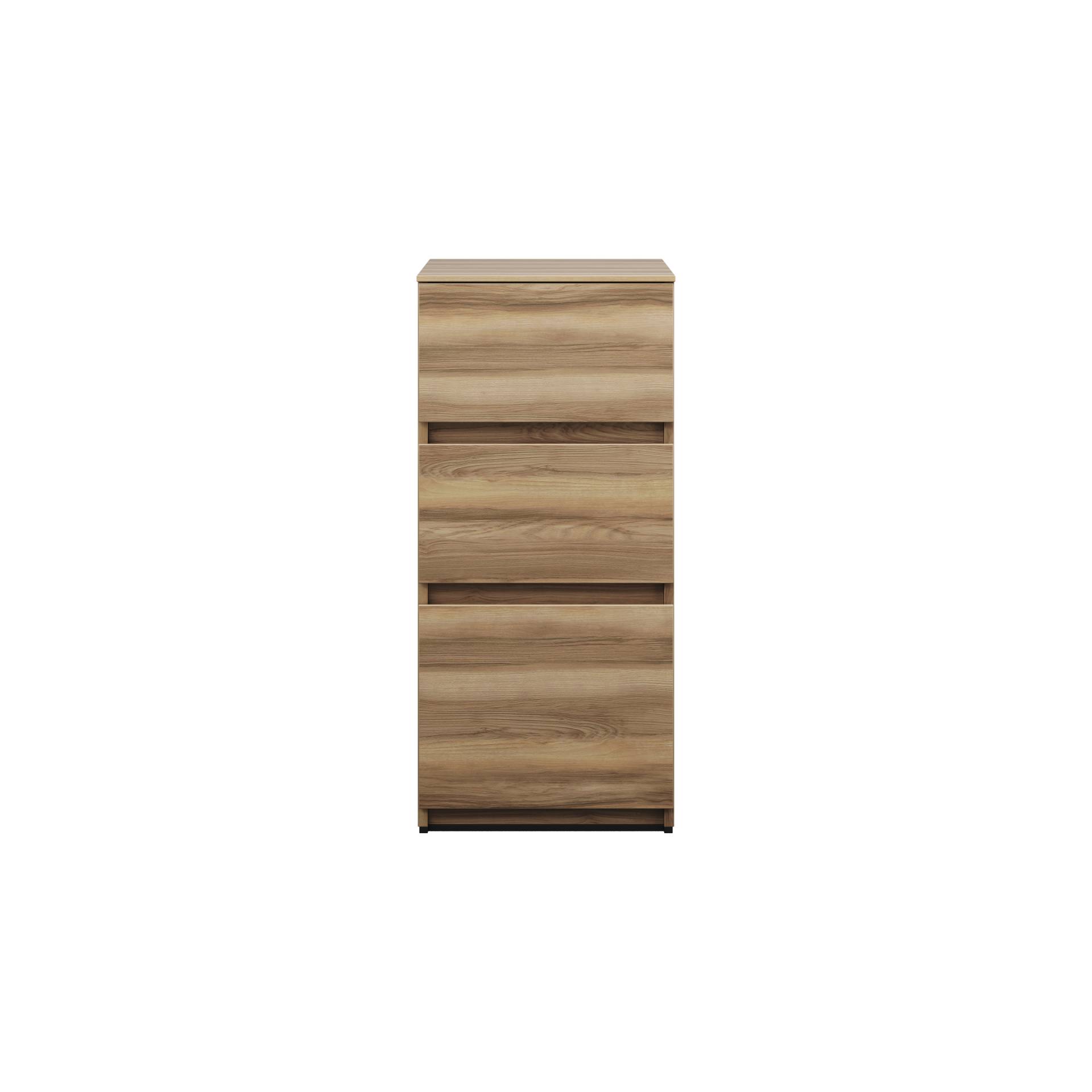 burgbad Lin20 Unterschrank, 3 Auszüge, 400x487x870mm, USIV040F5357 von burgbad