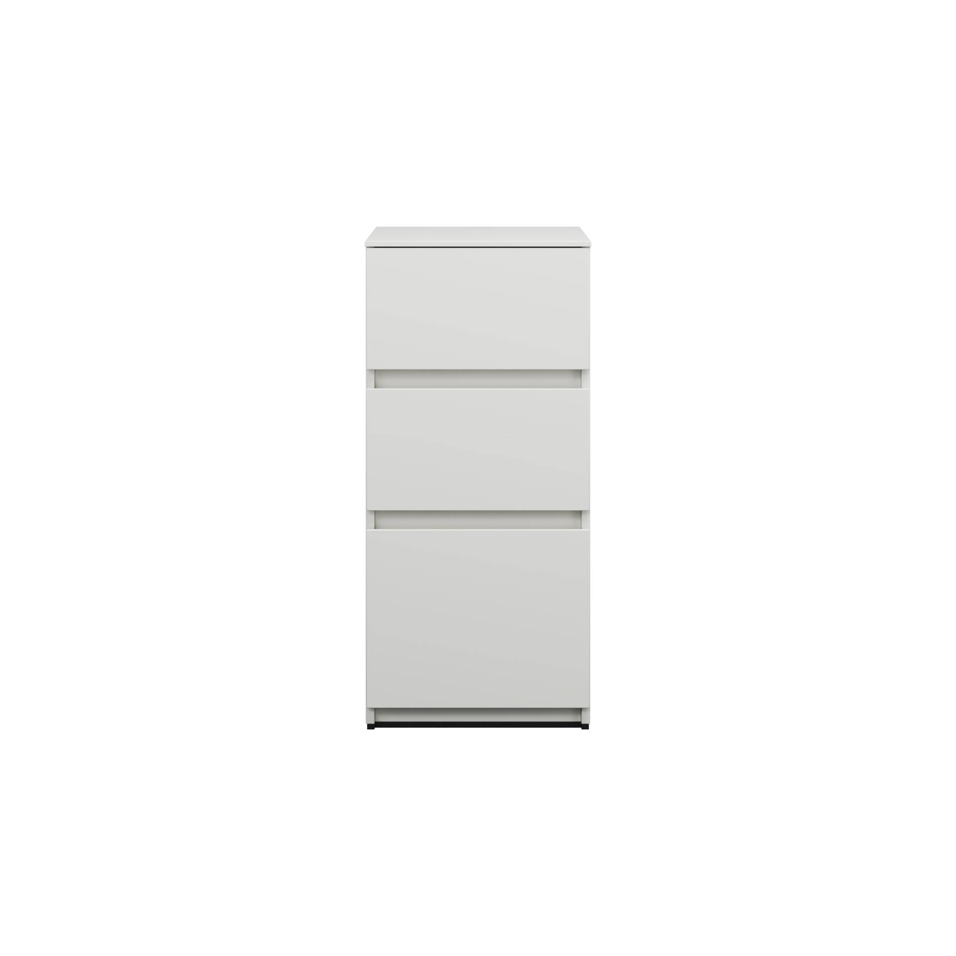 burgbad Lin20 Unterschrank, 3 Auszüge, 400x487x870mm, USIV040F5351 von burgbad