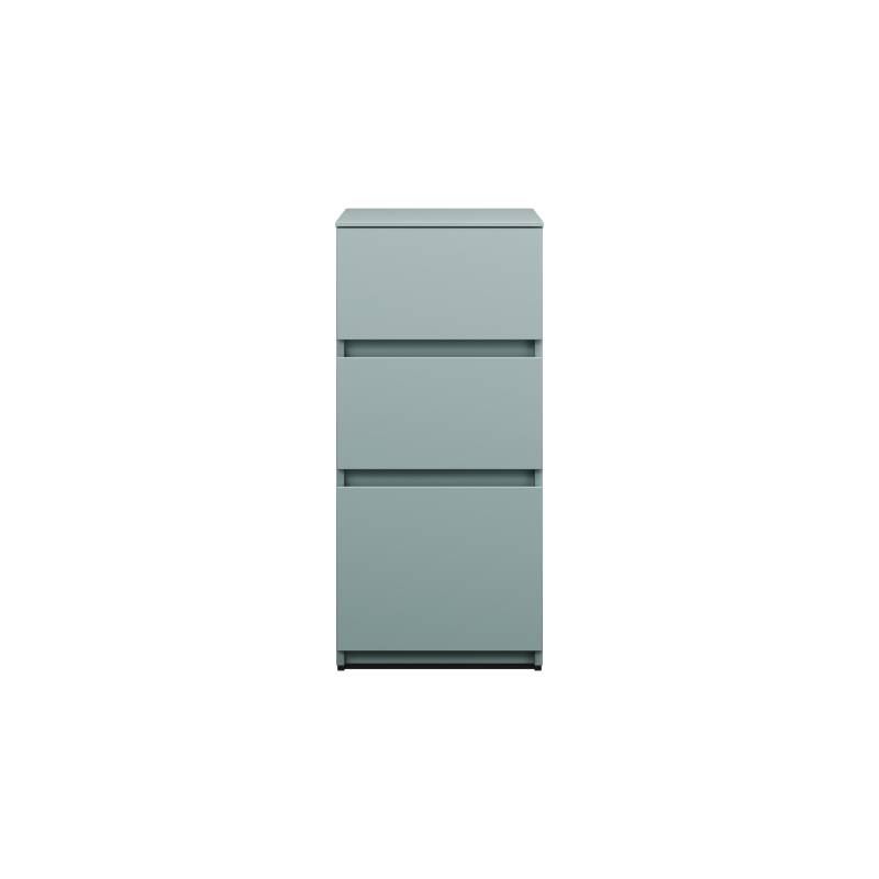 burgbad Lin20 Unterschrank, 3 Auszüge, 400x487x870mm, USIV040F5395 von burgbad