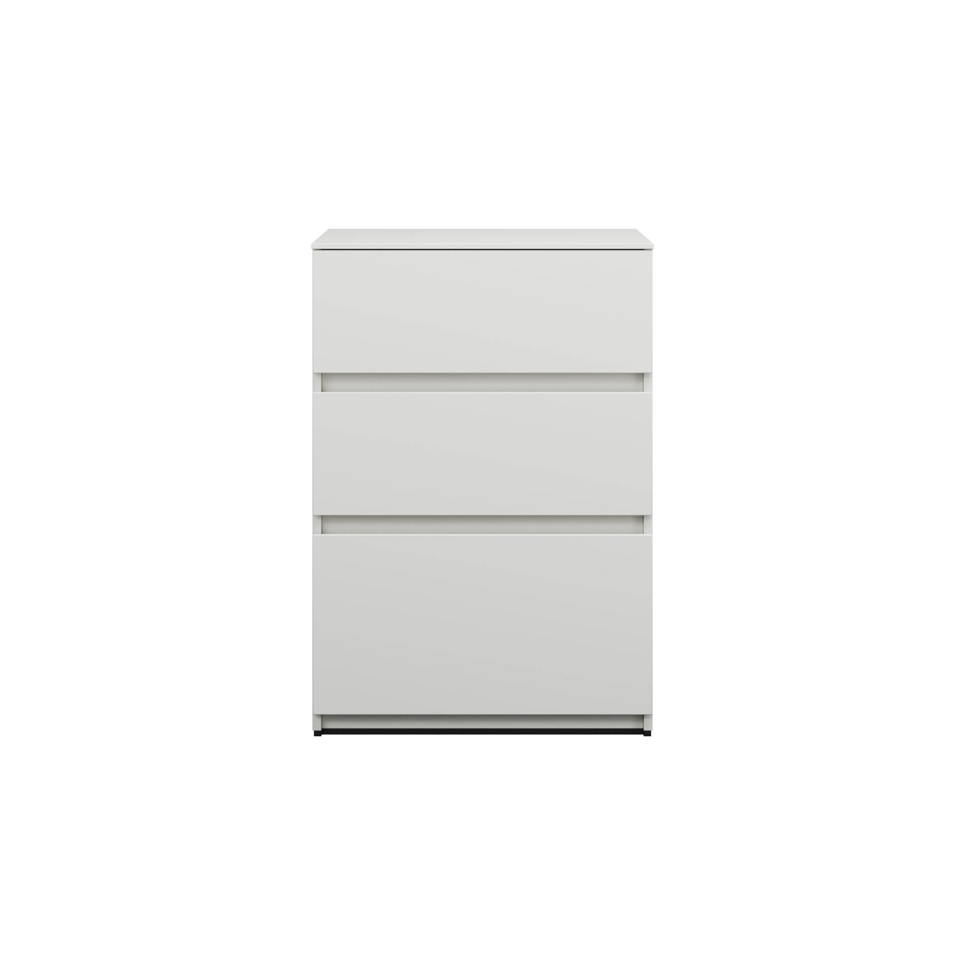 burgbad Lin20 Unterschrank, 3 Auszüge, 600x487x870mm, USIV060F5351 von burgbad