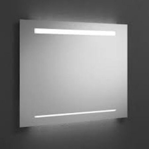 burgbad Yumo Leuchtspiegel mit horizontaler LED-Beleuchtung, Breite: 800mm, SIHH080 von burgbad