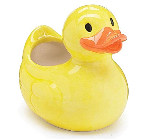 Gelb Ente Übertopf/Vase oder Halterung für Zuhause und Kindergarten Decor von burton+BURTON