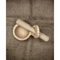 Handgefertigte Limette Hölzerne Bonbonschüssel Geschnitzter Bushcraft Becher von bushcrafthandmade01