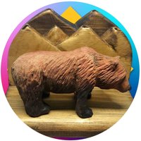 Handgemachte Holz Schnitzen Im Freien Thema Arbeitstisch Veranstalter Stifthalter Desktop-Element Handgemachte Holz Schnitzen Im Freien Thema Arbeitstisch Veranstalter Stifthalter Desktop-Element von bushcrafthandmade01