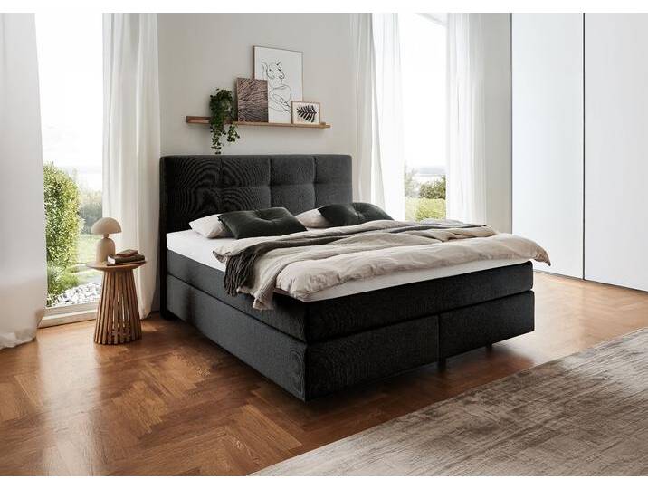 Fey Boxspringbett KARAT in **Stoff Unico 06 anthrazit PG1 Fey Boxspringbett KARAT in **Stoff Unico 06 anthrazit PG1 von busswohnen