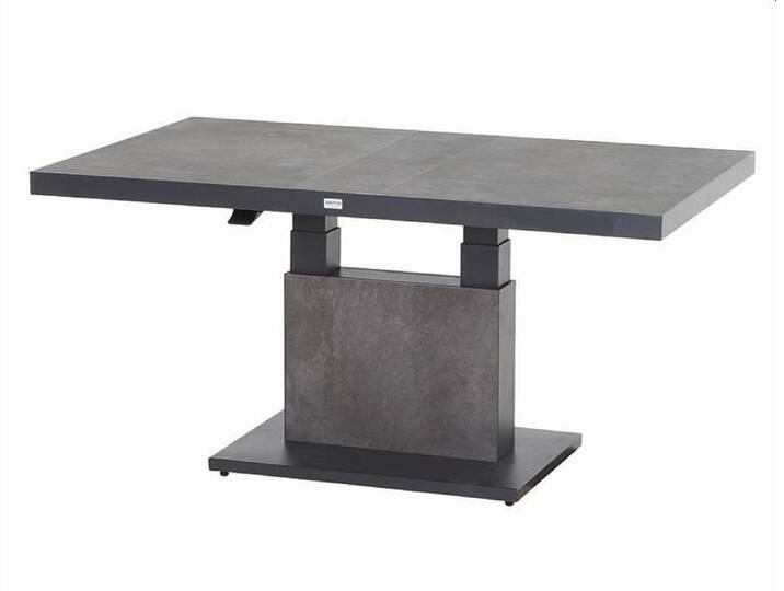 Gautzsch Lifttisch BELLANI ca. 140x85cm in Aluminium anthrazit ma von busswohnen