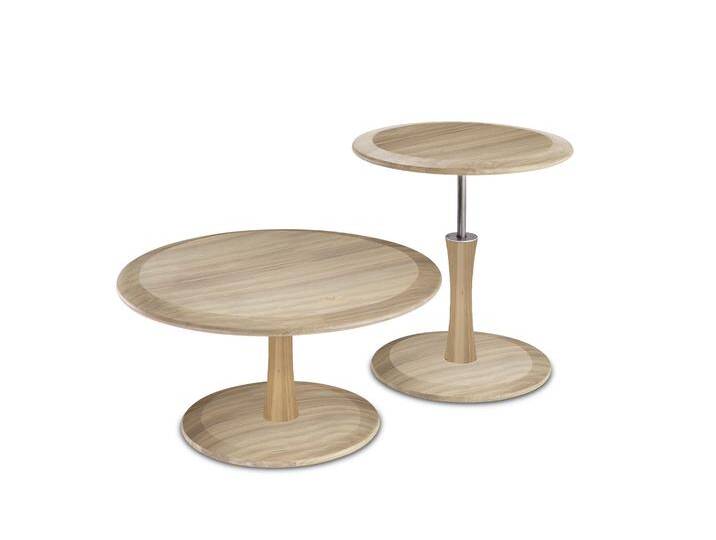 Hasse Möbel Collection Beistelltisch Ø ca. 60 cm, Höhe ca. 40 cm von busswohnen