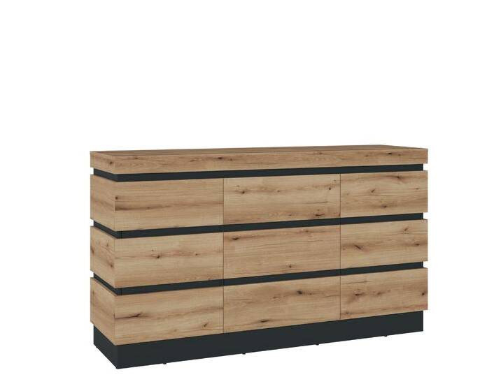 Kommode CORTE in Evoke Eiche Nachbildung/Kosmos grau Kommode CORTE in Evoke Eiche Nachbildung/Kosmos grau von busswohnen