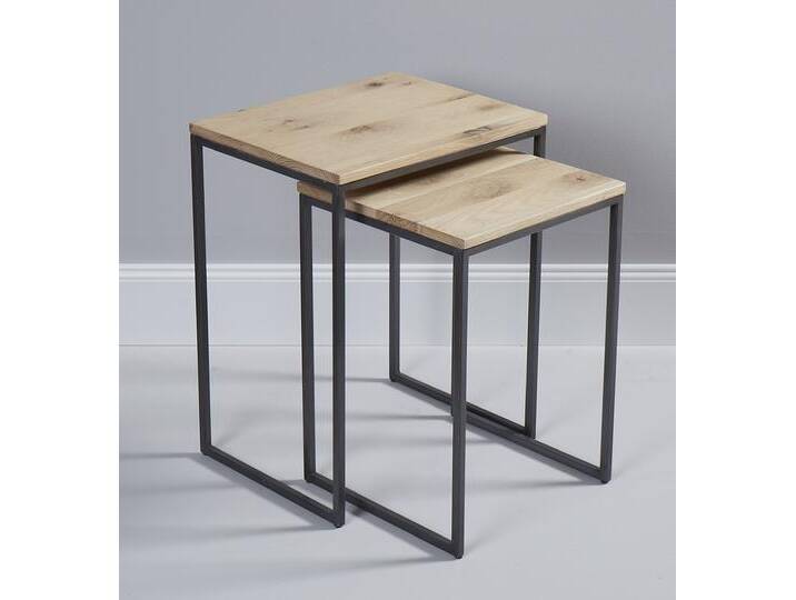 L.C. Wholesaler Beistelltisch 2er Set HANOI B/H/T ca.42x54x33cm i von busswohnen