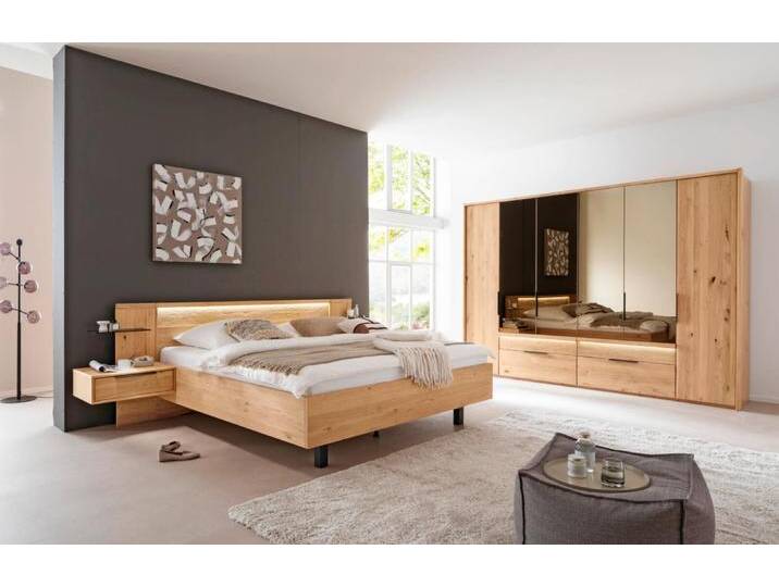 Schlafzimmer GRENADA in Front Asteiche massiv von busswohnen