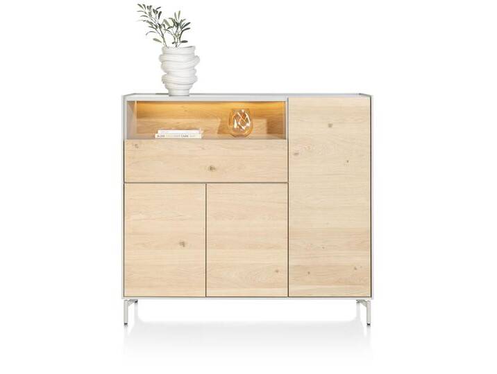 XOOON Highboard NIORA ca. B148 H135 T42 cm in Eiche natur furnier XOOON Highboard NIORA ca. B148 H135 T42 cm in Eiche natur furnier von busswohnen