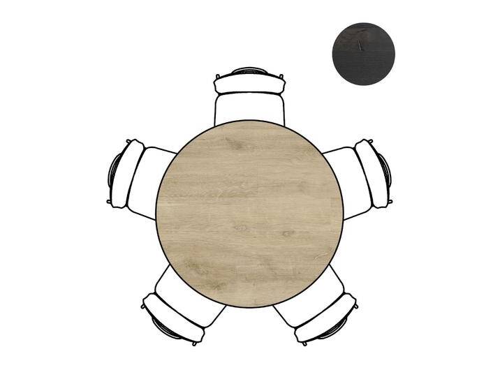 XOOON Stehtisch rund dia 125 Arvada 46911-NAT XOOON Stehtisch rund dia 125 Arvada 46911-NAT von busswohnen