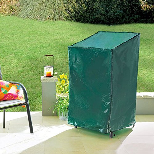Schutzhülle für 4 Stapelsessel - oder kleine Garten-Möbel etc. 68 x 68 x 100/120 cm von buy-safe.de