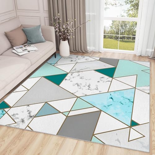buyluhn Großer Kurzflor-Teppich 180x270 - Marmor Teppiche - Geometrisch Waschbar Dünn rutschfest Saugfähig Carpet für Wohnzimmer Schlafzimmer Esszimmer Oder Als Küchenteppich S-71 buyluhn Großer Kurzflor-Teppich 180x270 - Marmor Teppiche - Geometrisch Waschbar Dünn rutschfest Saugfähig Carpet für Wohnzimmer Schlafzimmer Esszimmer Oder Als Küchenteppich S-71 von buyluhn