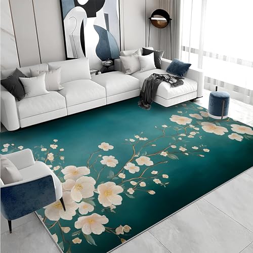 buyluhn Quadratischer Kurzflor-Teppich 120x120, Blumen Teppich Jugendzimmer, Anlage Waschbar rutschfest Dünn Saugfähig Teppiche Für Bad Eingangsbereich Innenräume Y-274 buyluhn Quadratischer Kurzflor-Teppich 120x120, Blumen Teppich Jugendzimmer, Anlage Waschbar rutschfest Dünn Saugfähig Teppiche Für Bad Eingangsbereich Innenräume Y-274 von buyluhn