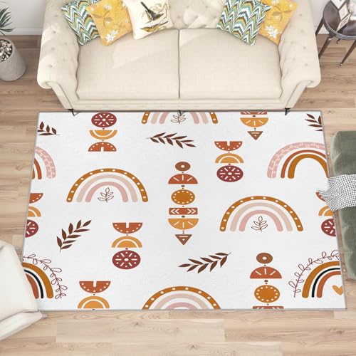 buyluhn Waschbarer Kurzflor-Teppich 120x200, Regenbogen Farbe Teppich modern Dünn Saugfähig Für Wohnzimmer Schlafzimmer Jugendzimmer Jungen Mädchen Oder Als Bettvorleger G29 buyluhn Waschbarer Kurzflor-Teppich 120x200, Regenbogen Farbe Teppich modern Dünn Saugfähig Für Wohnzimmer Schlafzimmer Jugendzimmer Jungen Mädchen Oder Als Bettvorleger G29 von buyluhn