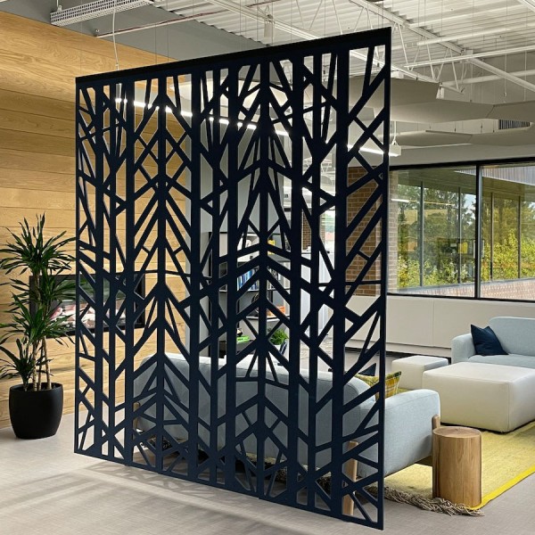 BuzziSpace BuzziFalls Grid | Raumteiler Wand Decke | Konfigurator von buzzispace