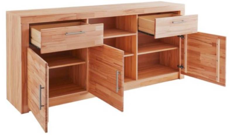 bv-vertrieb Anrichte Kommode Anrichte Sideboard Kernbuche - (1418) von bv-vertrieb