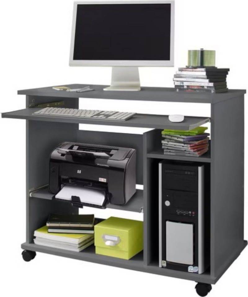 bv-vertrieb Computertisch Computertisch PC Tisch Schreibtisch auf Rollen von bv-vertrieb
