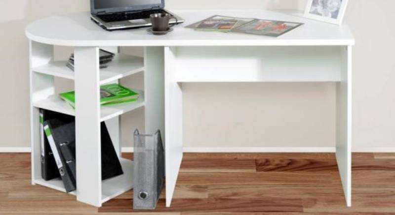 bv-vertrieb Computertisch Schreibtisch mit gerundeter Tischplatte Kinderschreibtisch bv-vertrieb Computertisch Schreibtisch mit gerundeter Tischplatte Kinderschreibtisch von bv-vertrieb