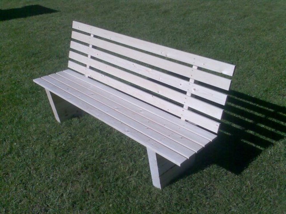 bv-vertrieb Gartenbank Gartenbank Fichtenholz Parkbank Sitzbank von bv-vertrieb