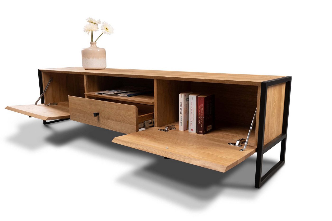 bv-vertrieb Lowboard TV-Lowboard Fernsehschrank Eiche Wildeiche bv-vertrieb Lowboard TV-Lowboard Fernsehschrank Eiche Wildeiche von bv-vertrieb