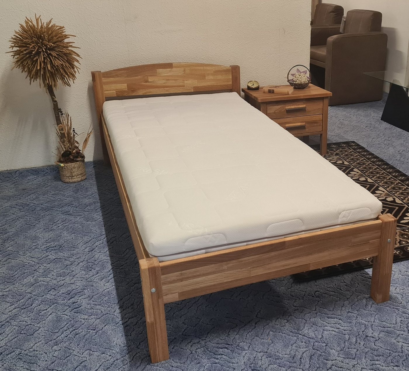 bv-vertrieb Massivholzbett Doppelbett Einzelbett Holzbett Eiche massiv geölt bv-vertrieb Massivholzbett Doppelbett Einzelbett Holzbett Eiche massiv geölt von bv-vertrieb