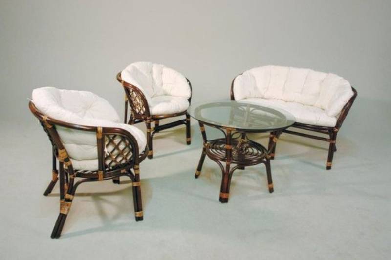 bv-vertrieb Rattanstuhl Rattan-Sitzgruppe bv-vertrieb Rattanstuhl Rattan-Sitzgruppe von bv-vertrieb