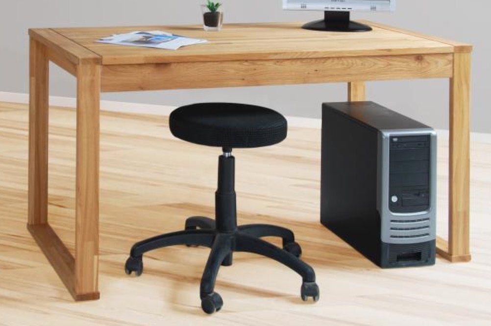 bv-vertrieb Schreibtisch Schreibtisch Wildeiche Bürotisch Arbeitstisch - (2518) von bv-vertrieb