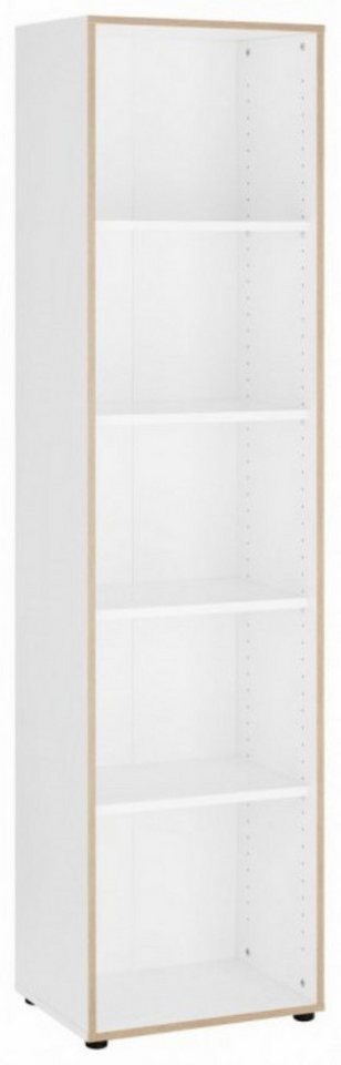 bv-vertrieb Standregal Büroregal Bücherregal Eiche weiss Aktenregal bv-vertrieb Standregal Büroregal Bücherregal Eiche weiss Aktenregal von bv-vertrieb