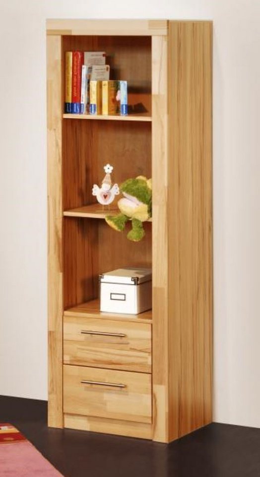 bv-vertrieb Standregal Standregal Standvitrine Kernbuche Bücherregal - (1863) von bv-vertrieb