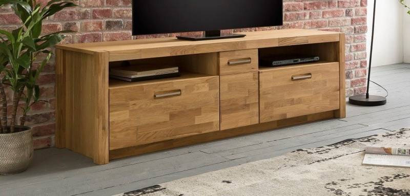 bv-vertrieb TV-Schrank TV-Lowboard Softclose Fernsehschrank Wildeiche - (4240) von bv-vertrieb